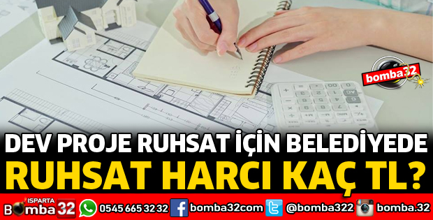 DEV PROJE RUHSAT İÇİN BELEDİYEDE