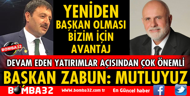 DEVAM EDEN YATIRIMLAR AÇISINDAN ÇOK ÖNEMLİ MUTLUYUZ