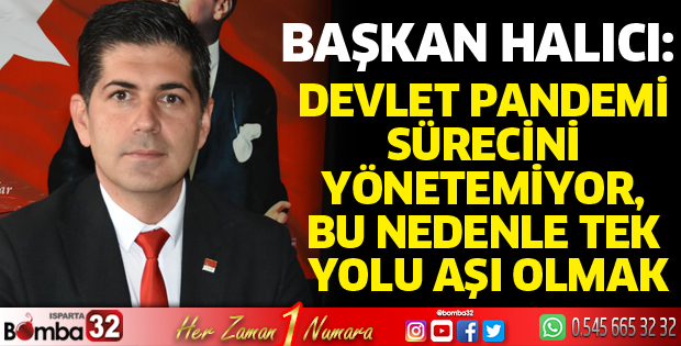 Devlet pandemi sürecini yönetemiyor, bu nedenle tek yolu aşı olmak