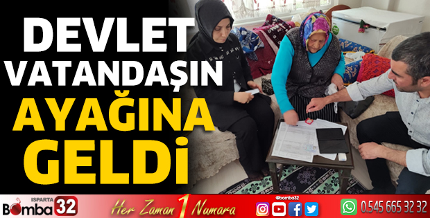 Devlet vatandaşın ayağına geldi