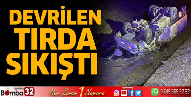 Devrilen tırda can pazarı 