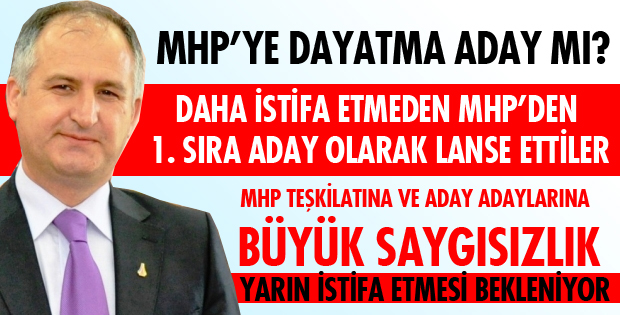DİĞER ADAYLARA BÜYÜK SAYGISIZLIK!