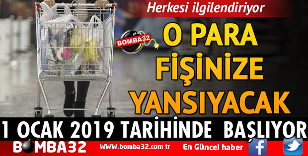 DİKKAT 1 OCAK 2019 TARİHİNDE BAŞLIYOR