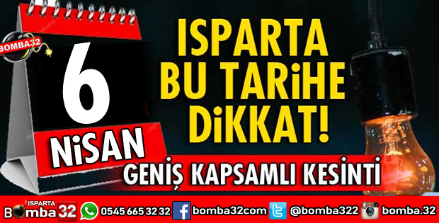 DİKKAT ELEKTRİK KESİNTİSİ