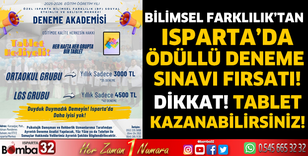 Dikkat! Tablet kazanabilirsiniz