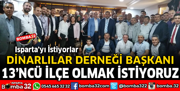 DİNARLILAR DERNEĞİ İFTARDA BULUŞTU