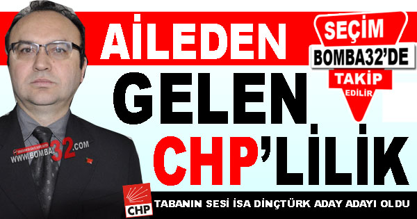 Dinçtürk aday adayı oldu
