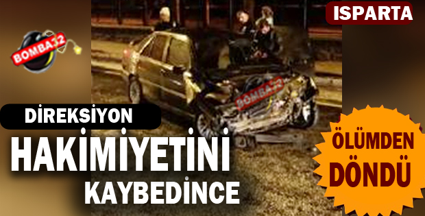 Direksiyon hakimiyetini kaybetti ve  