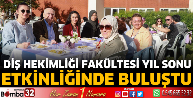 Diş Hekimliği Fakültesi yıl sonu etkinliğinde buluştu