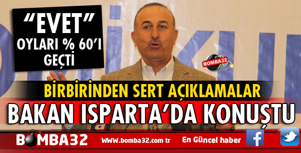 DIŞİŞLERİ BAKAN ÇAVUŞOĞLU: AVRUPA’NIN AYAKLARI YERE BASMAYA BAŞLADI