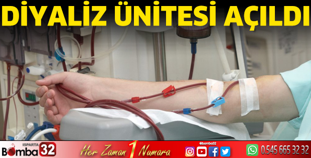 Diyaliz Ünitesi açıldı