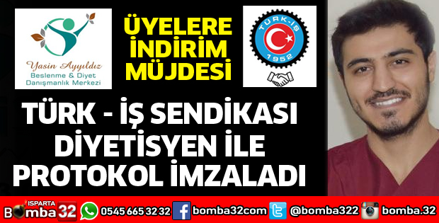 DİYETİSYEN İLE PROTOKOL İMZALANDI
