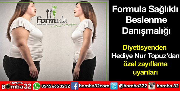 DİYETİSYENDEN ÖZEL ZAYIFLAMA UYARILARI