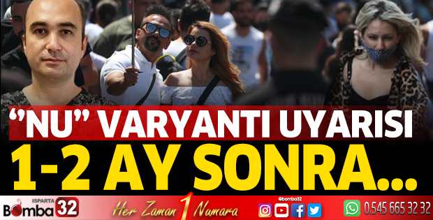 Doç. Dr. Savaşçı'dan 'Nu' varyantı uyarısı