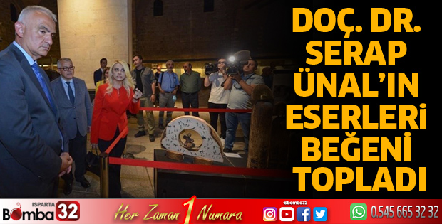 Doç. Dr. Serap Ünal’ın eserleri beğeni topladı