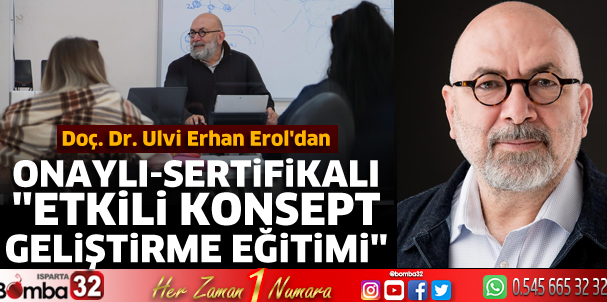 Doç. Dr. Ulvi Erhan Erol'dan Etkili Konsept Geliştirme Eğitimi'