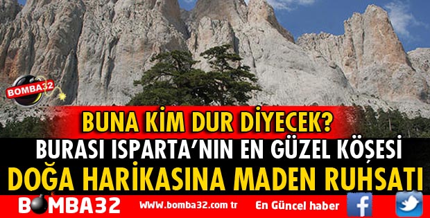 DOĞA HARİKASINA MADEN RUHSATI!