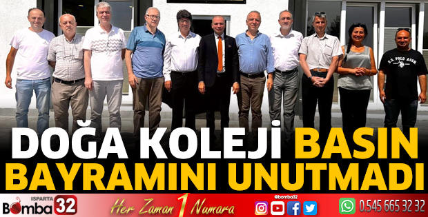 Doğa Koleji Basın Bayramını unutmadı