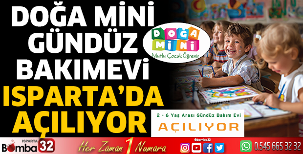 Doğa Mini Gündüz Bakımevi Isparta’da açılıyor
