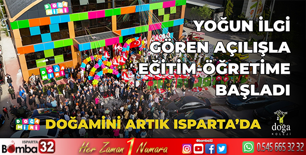 DOĞA MİNİ Isparta’da Açıldı