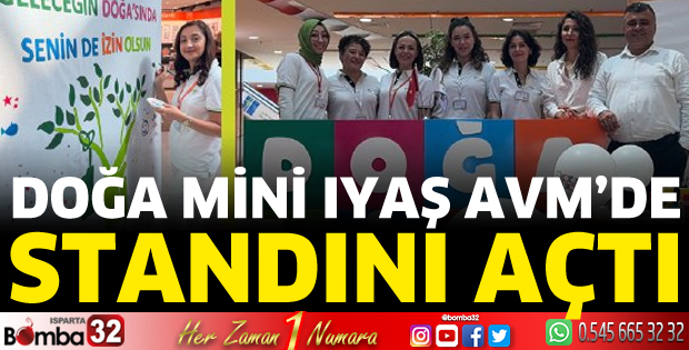 Doğa Mini Iyaş AVM’de standını açtı