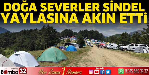 Doğa severler Sindel Yaylasına akın etti