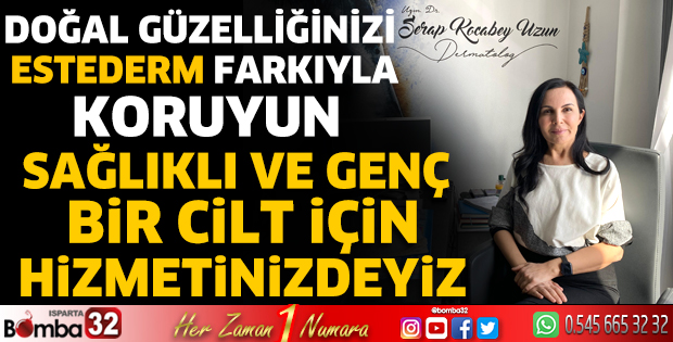Doğal güzelliğinizi ESTEDERM farkıyla koruyun