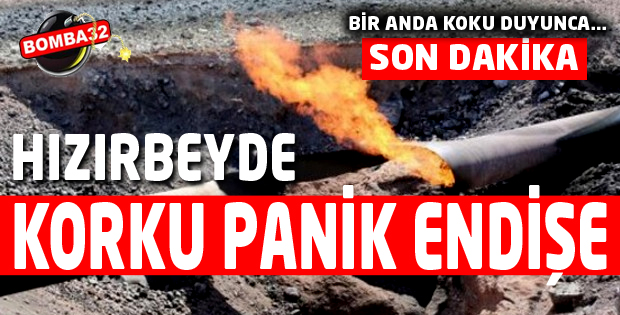 Doğalgaz Hattında Patlama