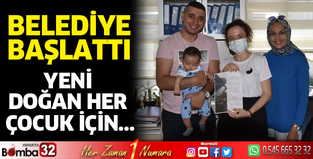 Doğan her çocuğun dikili bir ağacı olacak