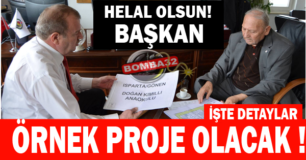 DOĞAN KIMILLI, GÖNEN'E ANAOKULU YAPTIRIYOR