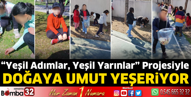 Doğaya umut yeşeriyor