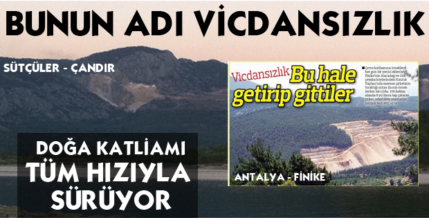 DOĞAYI KEL BIRAKTILAR