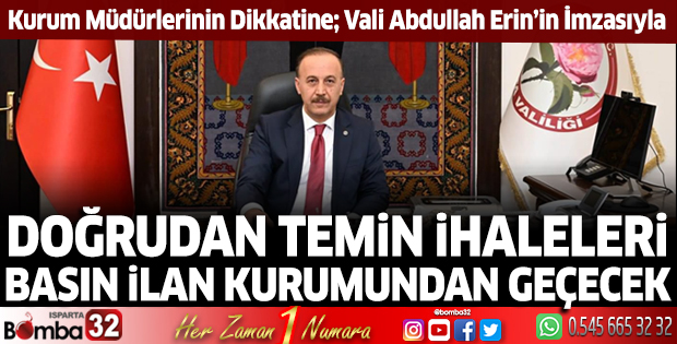 Doğrudan temin ihaleleri mercek altına alınacak 