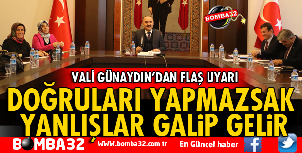 DOĞRULARI YAPMAZSAK YANLIŞLAR GALİP GELİR