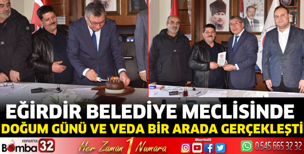 Doğum günü ve veda bir arada gerçekleşti
