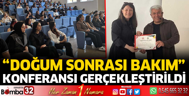 Doğum Sonrası Bakım konferansı gerçekleştirildi