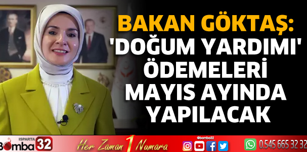 Doğum Yardımı ödemeleri Mayıs ayında 