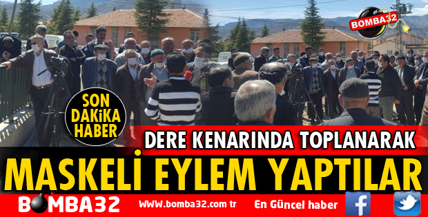 DOKTOR MASKESİ İLE EYLEM YAPTILAR