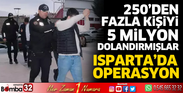 Dolandırıcılık operasyonunda 19 şüpheli gözaltında 