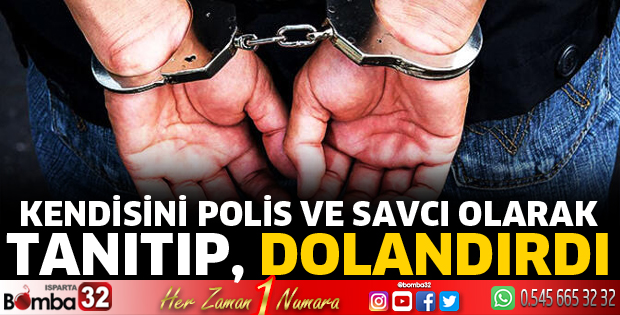 Dolandırıcılık şüphelisi tutuklandı