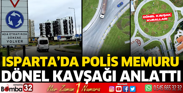 Dönel Kavşak kullanımı anlatıldı