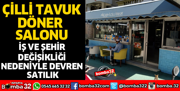 DÖNER SALONU DEVREN SATILIKTIR