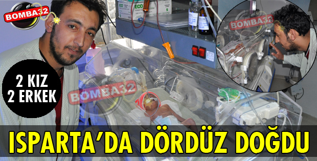 DÖRDÜZ BEBEKLERİ OLDU