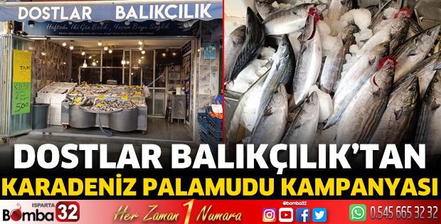 Dostlar Balıkçılık’tan Karadeniz Palamudu Kampanyası