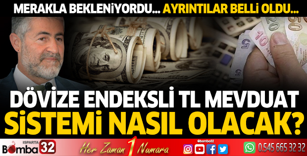 Dövize endeksli TL mevduatının ayrıntıları belli oldu