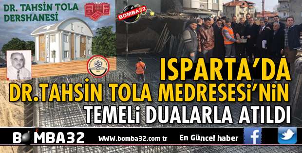 DR.TAHSİN TOLA HİZMET BİNASININ TEMELİ ATILDI