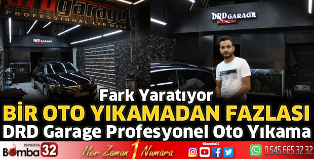 DRD Garage Profesyonel Oto Yıkama fark yaratıyor