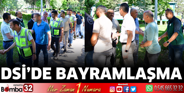 DSİ'de bayramlaşma