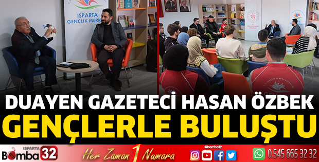 Duayen Gazeteci Hasan Özbek Gençlerle Buluştu
