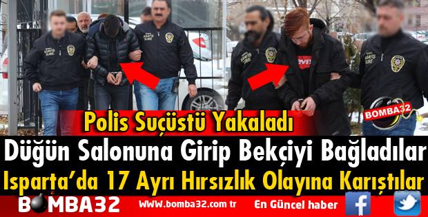 DÜĞÜN SALONUNA GİREREK BEKÇİYİ İPLE BAĞLADIKTAN SONRA SOYDULAR